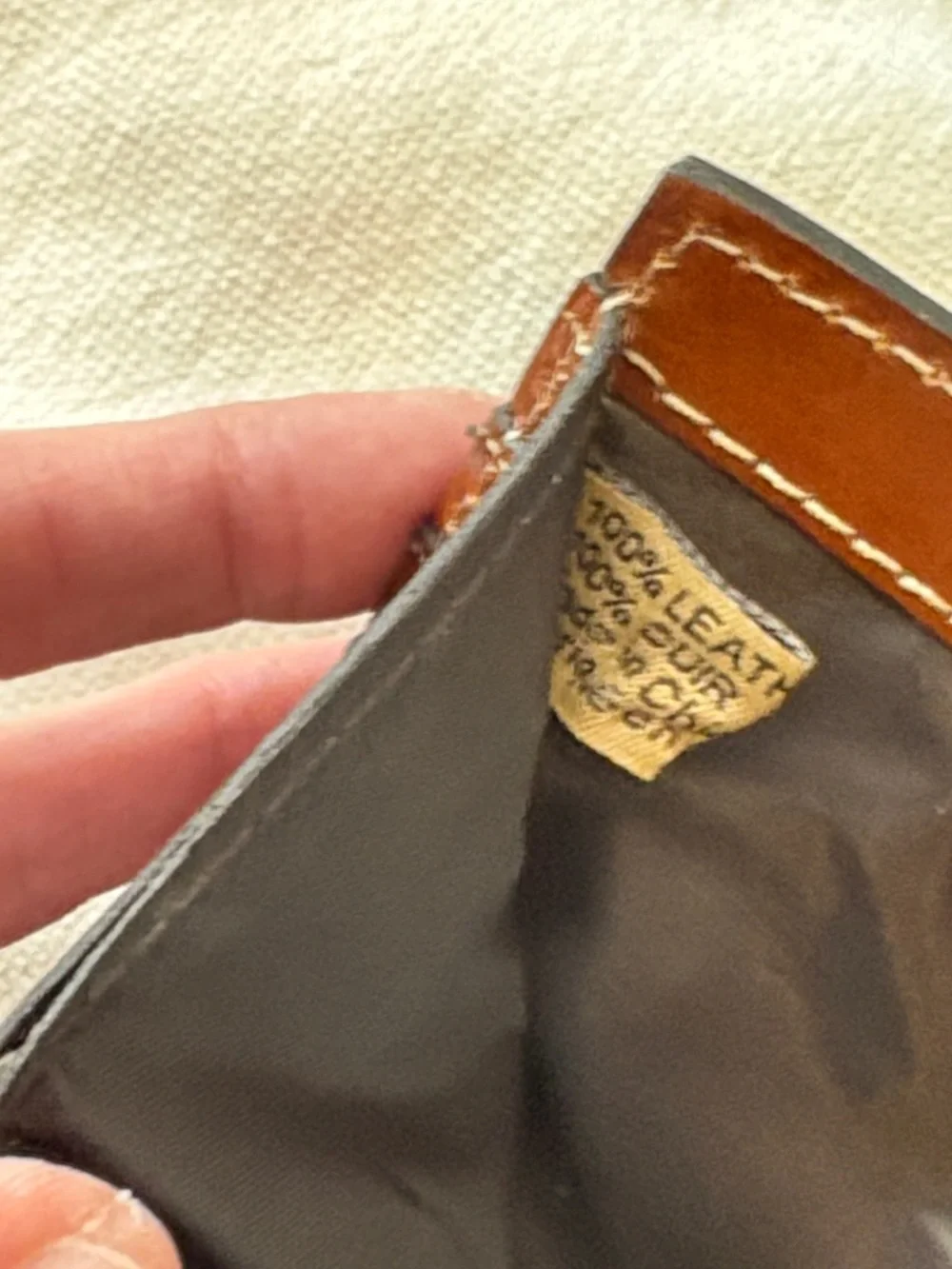 Patricia Nash Brown Tri fold RFID Leather Wallet. NWOT - Picture 12 of 13